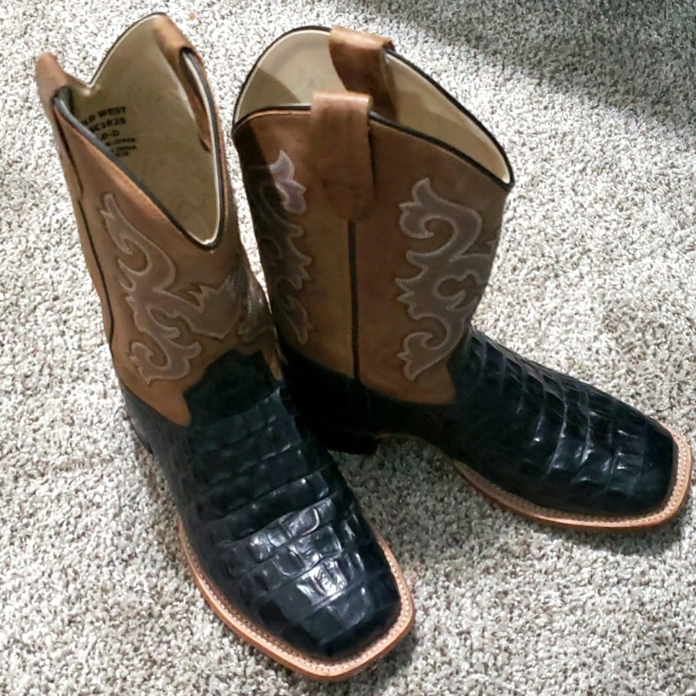 Boys Old west western boots size 3